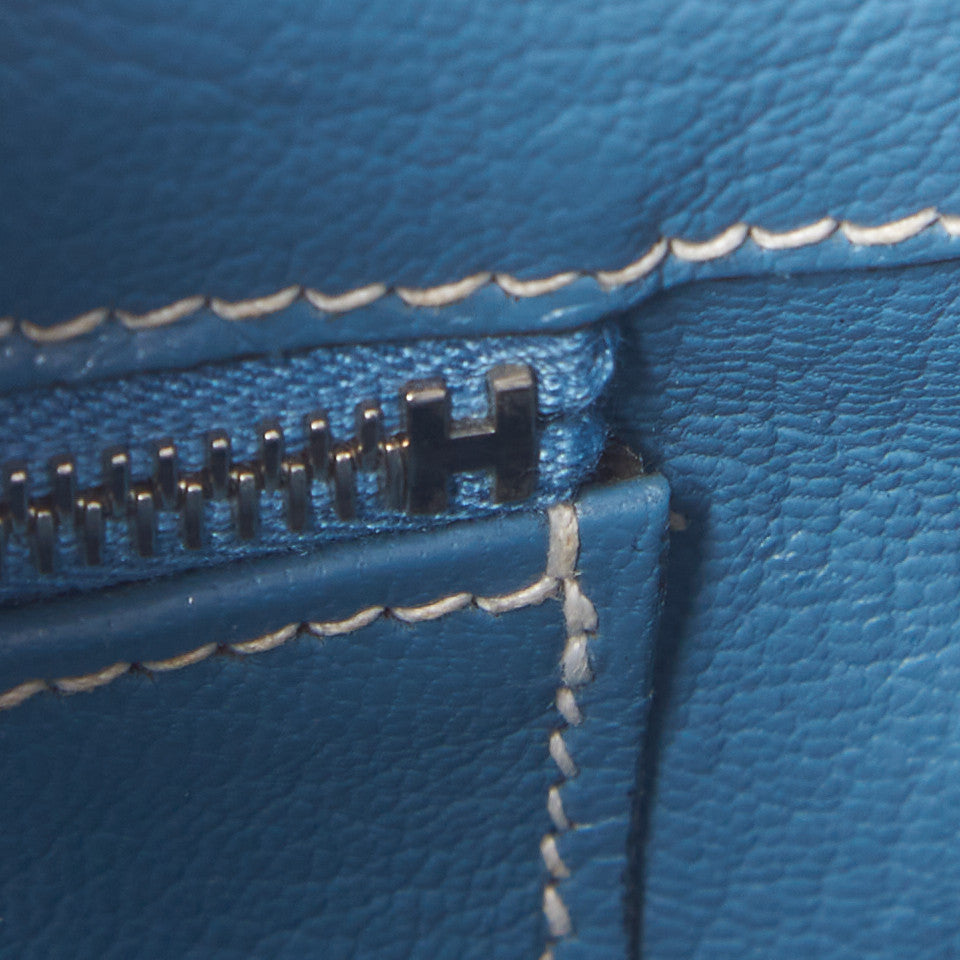 Epsom HAC Birkin 32 Blue Jean