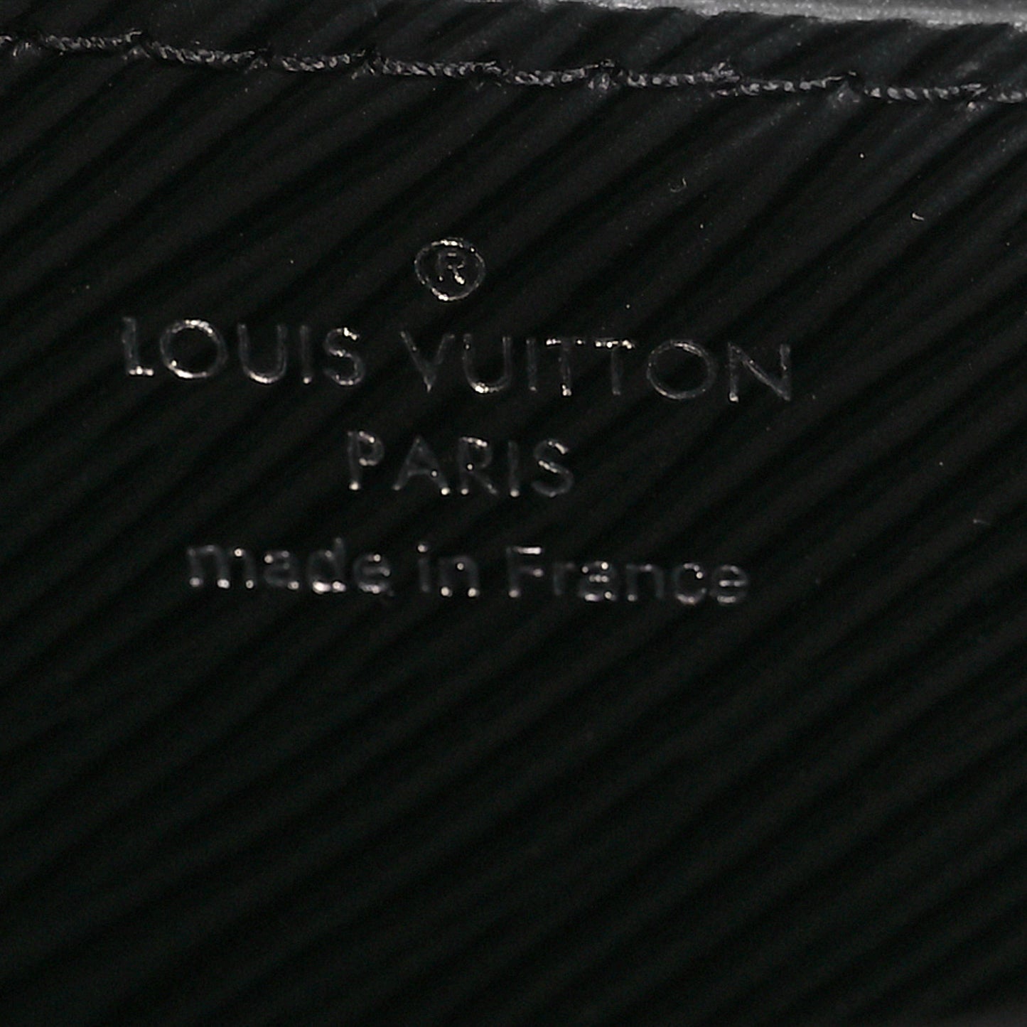 Epi Twist Shoulder Bag MM Black