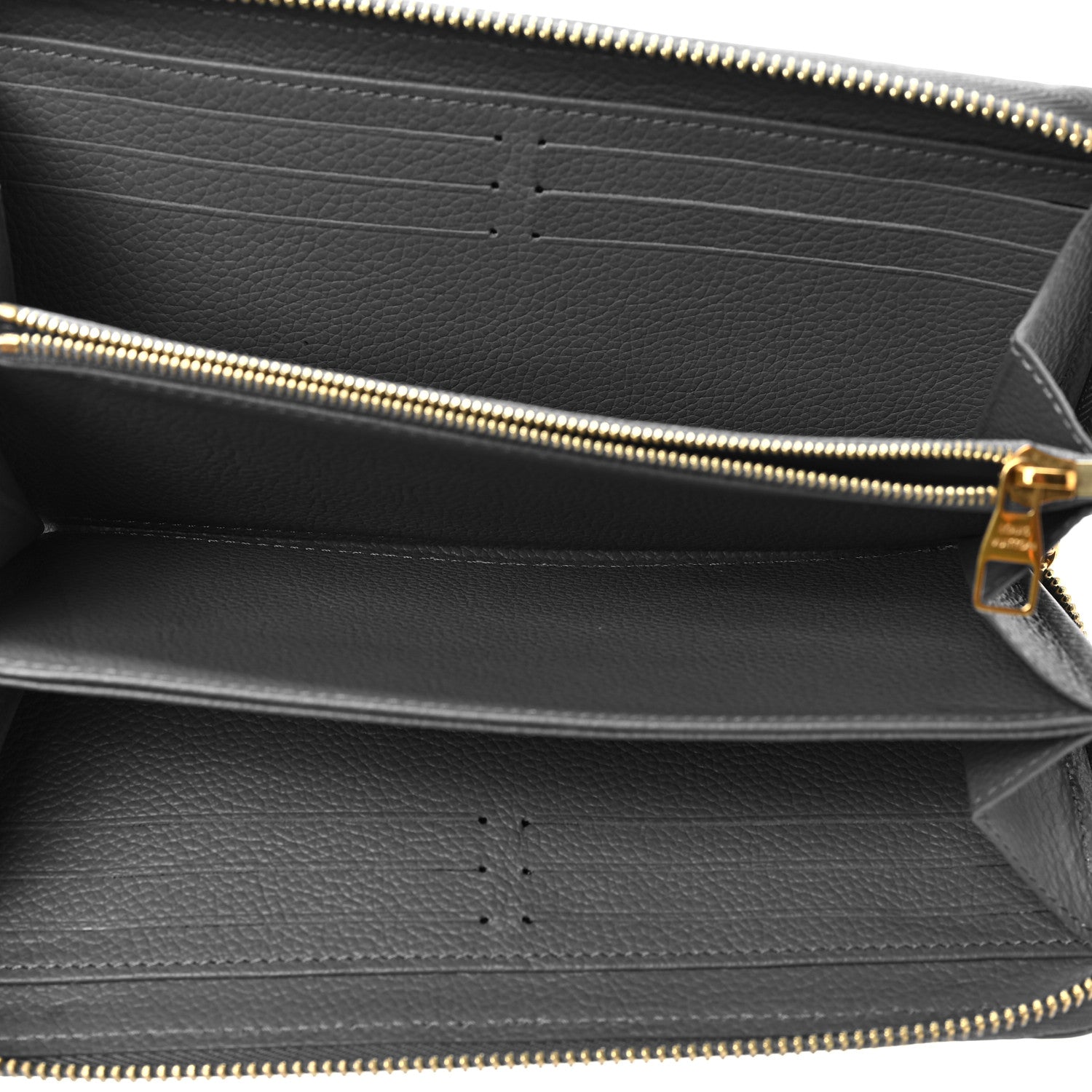 Louis Vuitton Empreinte Zippy Wallet Denim Creme 5 of 6