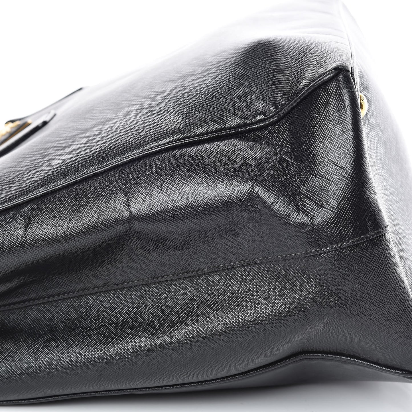 Saffiano Lux Large Tote Black