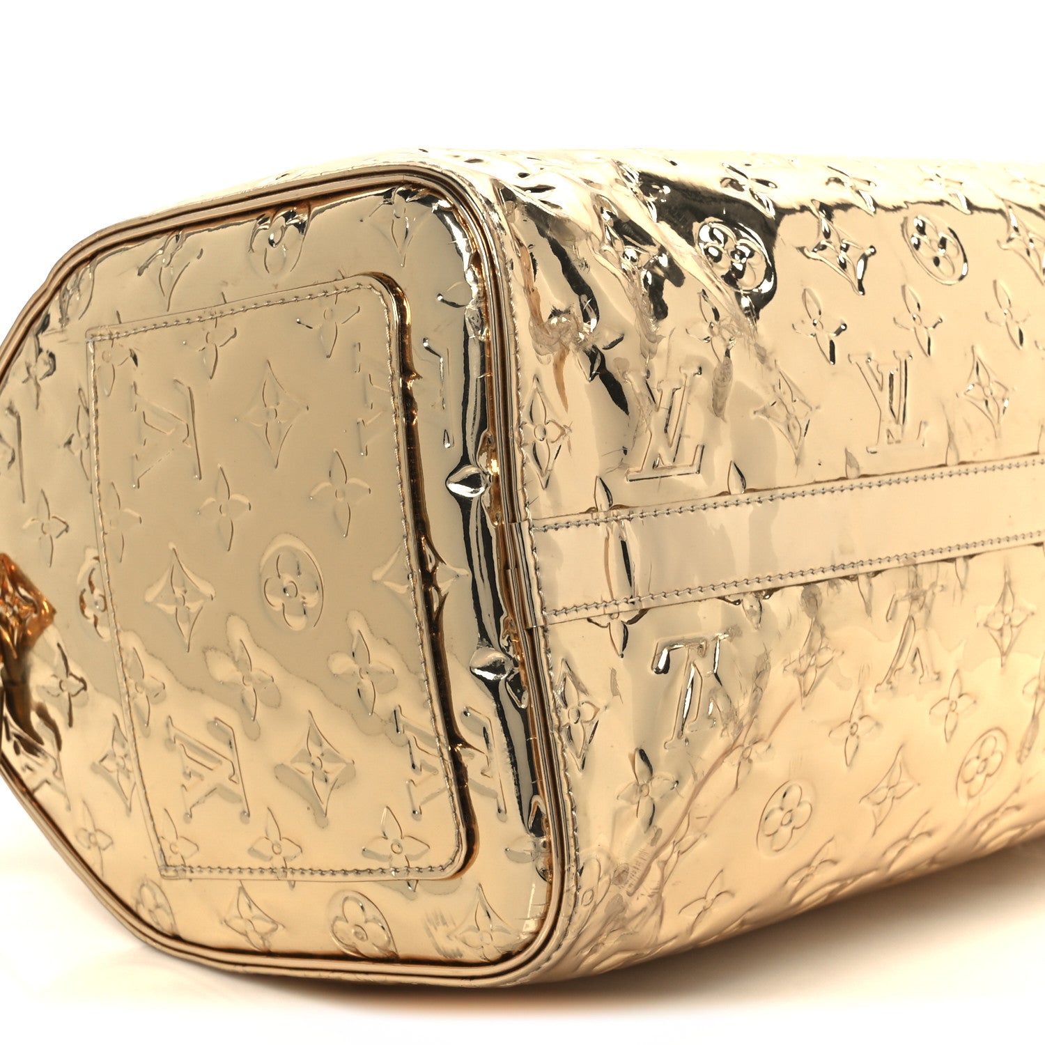 Louis Vuitton Monogram Miroir Speedy 30 Gold 11 of 12