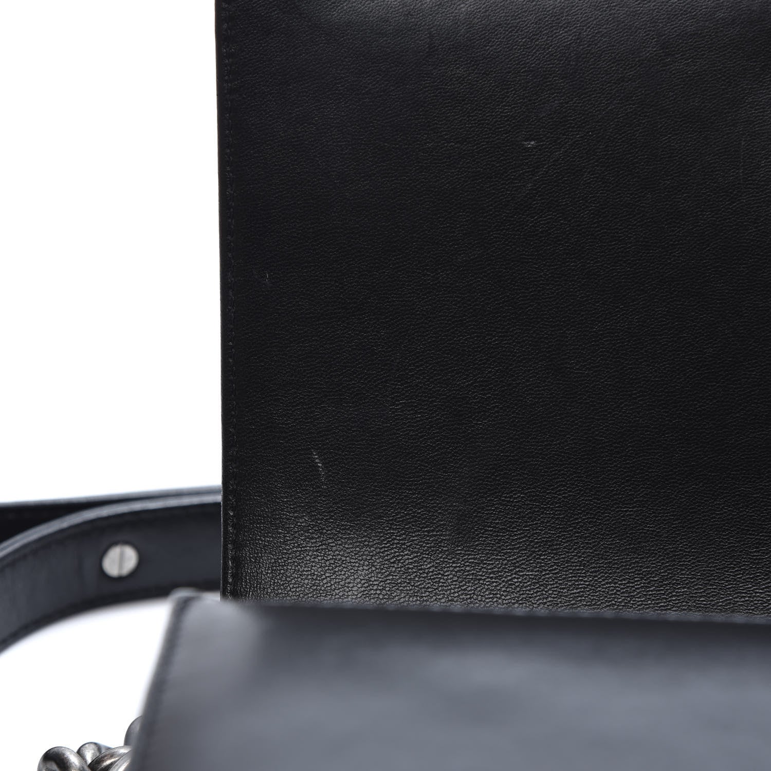 Chanel Calfskin Quilted Medium Boy Flap Black 11 of 15