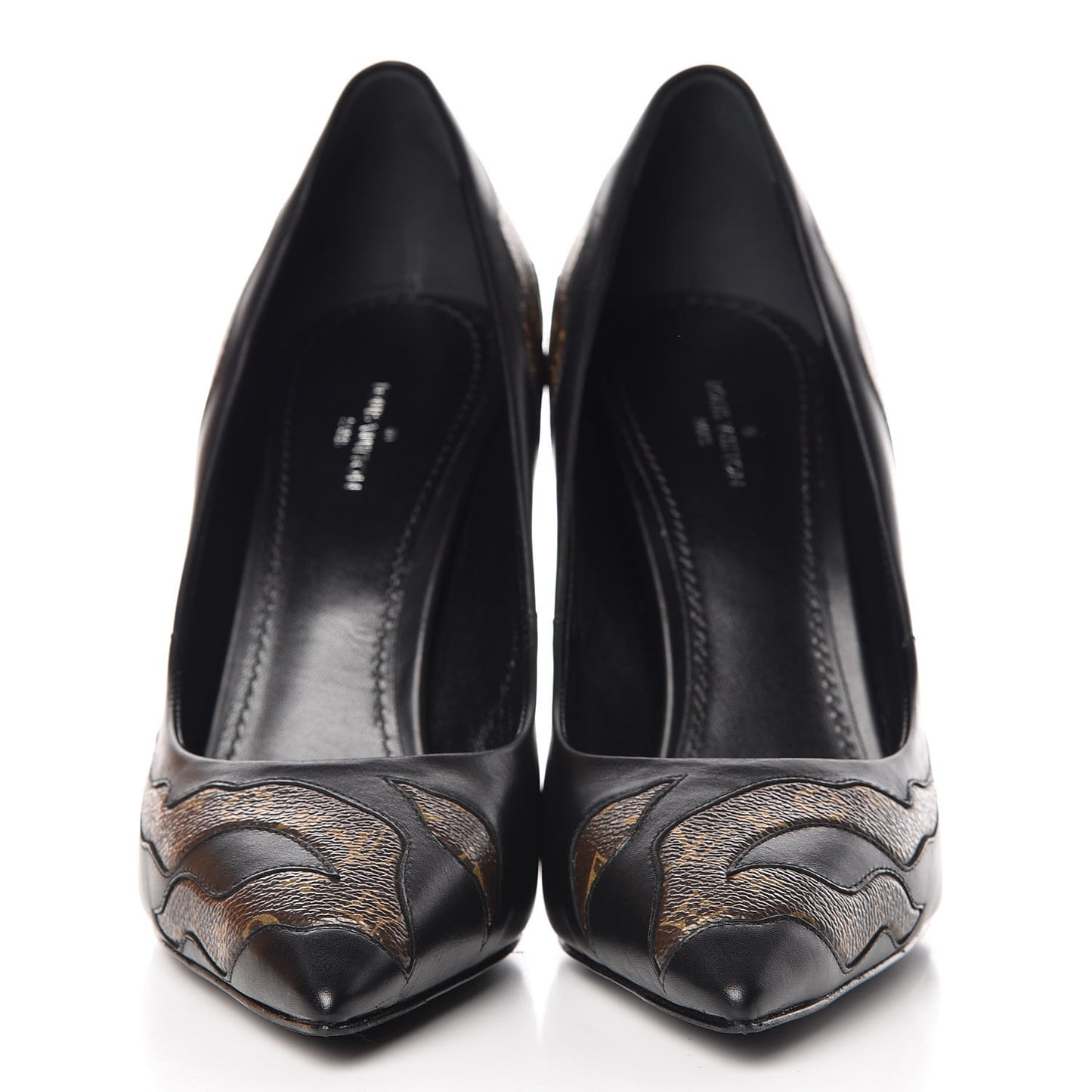 Calfskin Monogram Hypnotic Pumps 38.5 Black