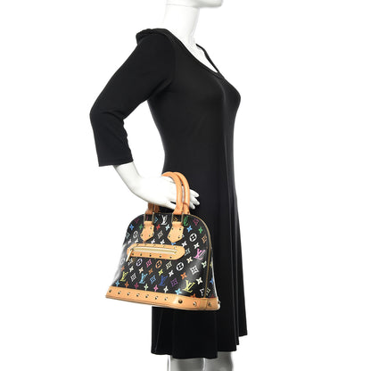 Louis Vuitton Monogram Multicolor Alma Black 2 of 10