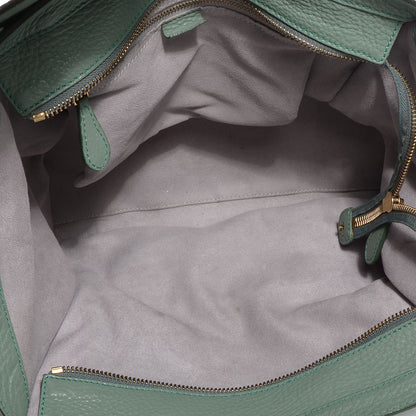 Celine Pebbled Leather Mini Luggage Almond 5 of 10