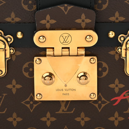 Louis Vuitton Monogram Petite Malle Black 8 of 10
