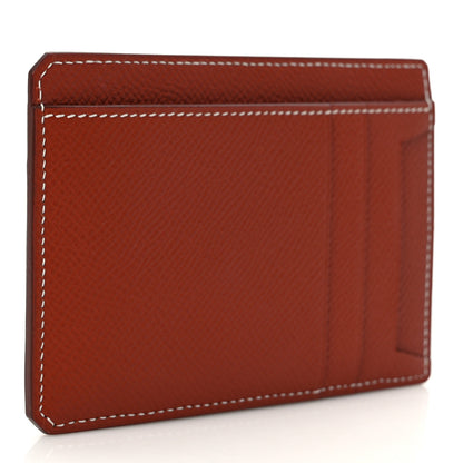 Hermes Epsom City 8CC Card Holder Brique 2 of 7