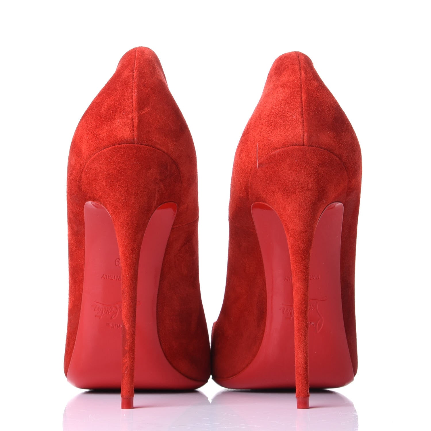 Christian Louboutin Veau Velours So Kate 120 Pumps 39 Loubi 6 of 9