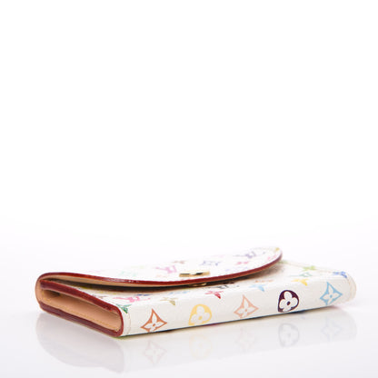 Louis Vuitton Monogram Multicolor Business Card Holder White 4 of 7