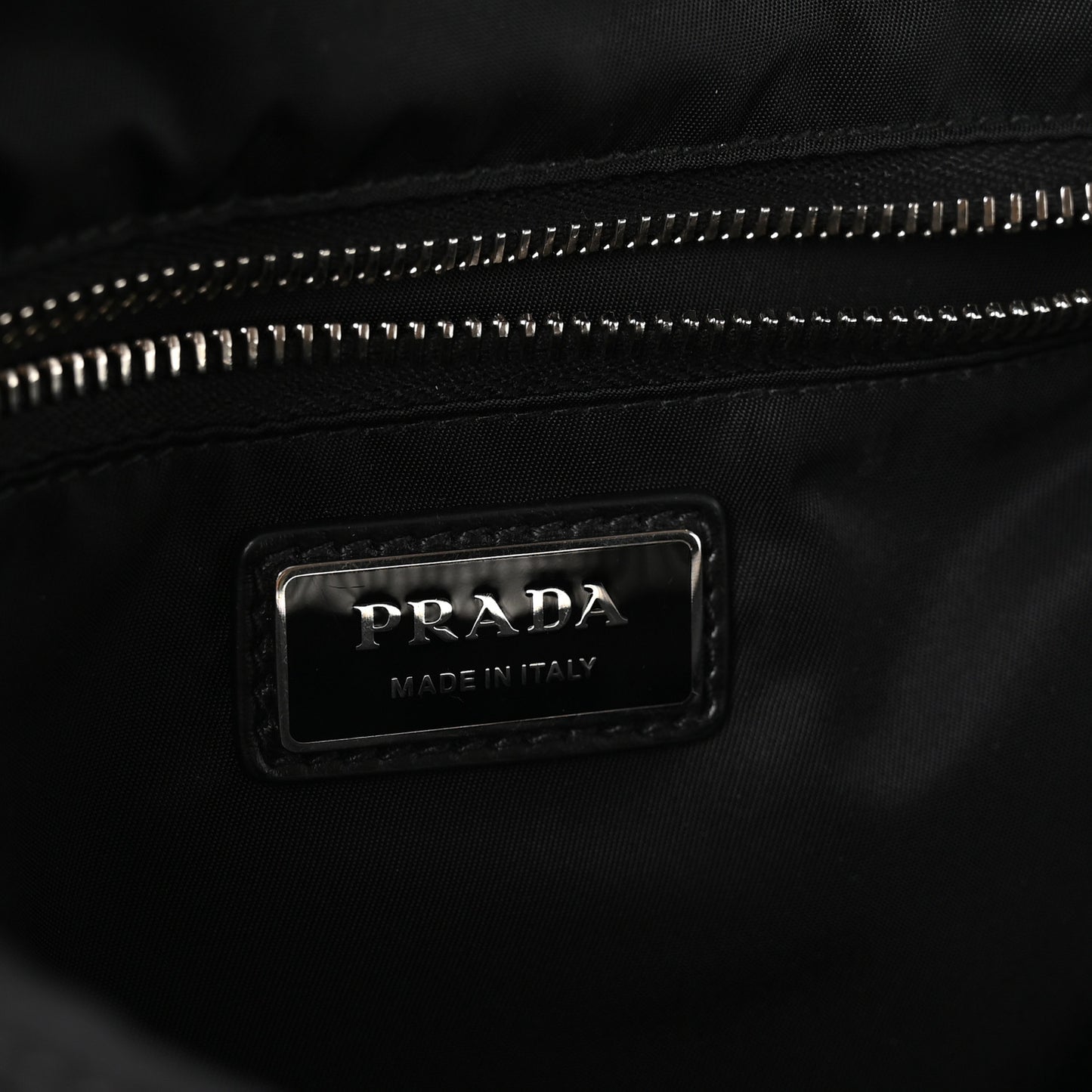 Re-Nylon Sling Backpack Black
