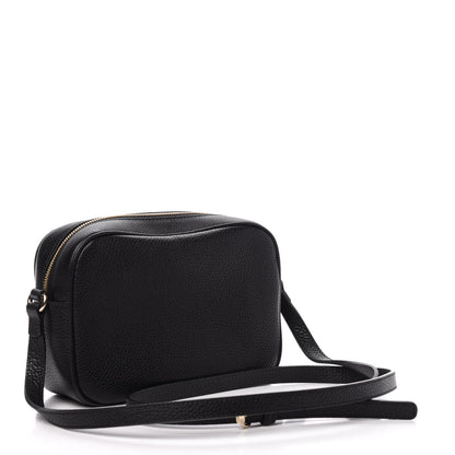 Gucci Pebbled Calfskin Small Soho Disco Bag Black 3 of 11