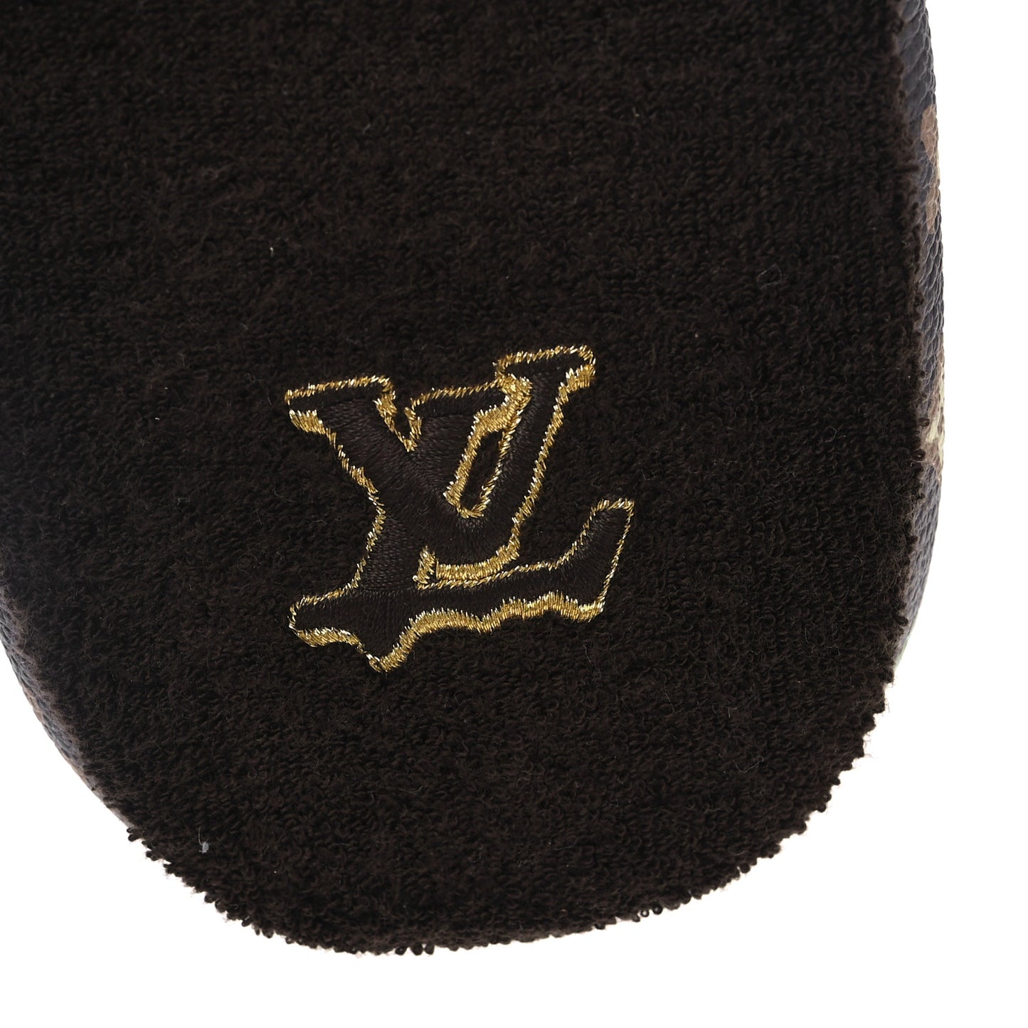 X TYLER THE CREATOR Monogram Craggy LV Palace Mens Slippers 9 Mocha