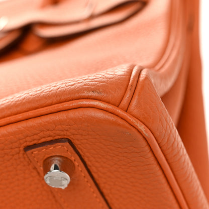 Hermes Togo BIRKIN 30 Orange 13 of 13
