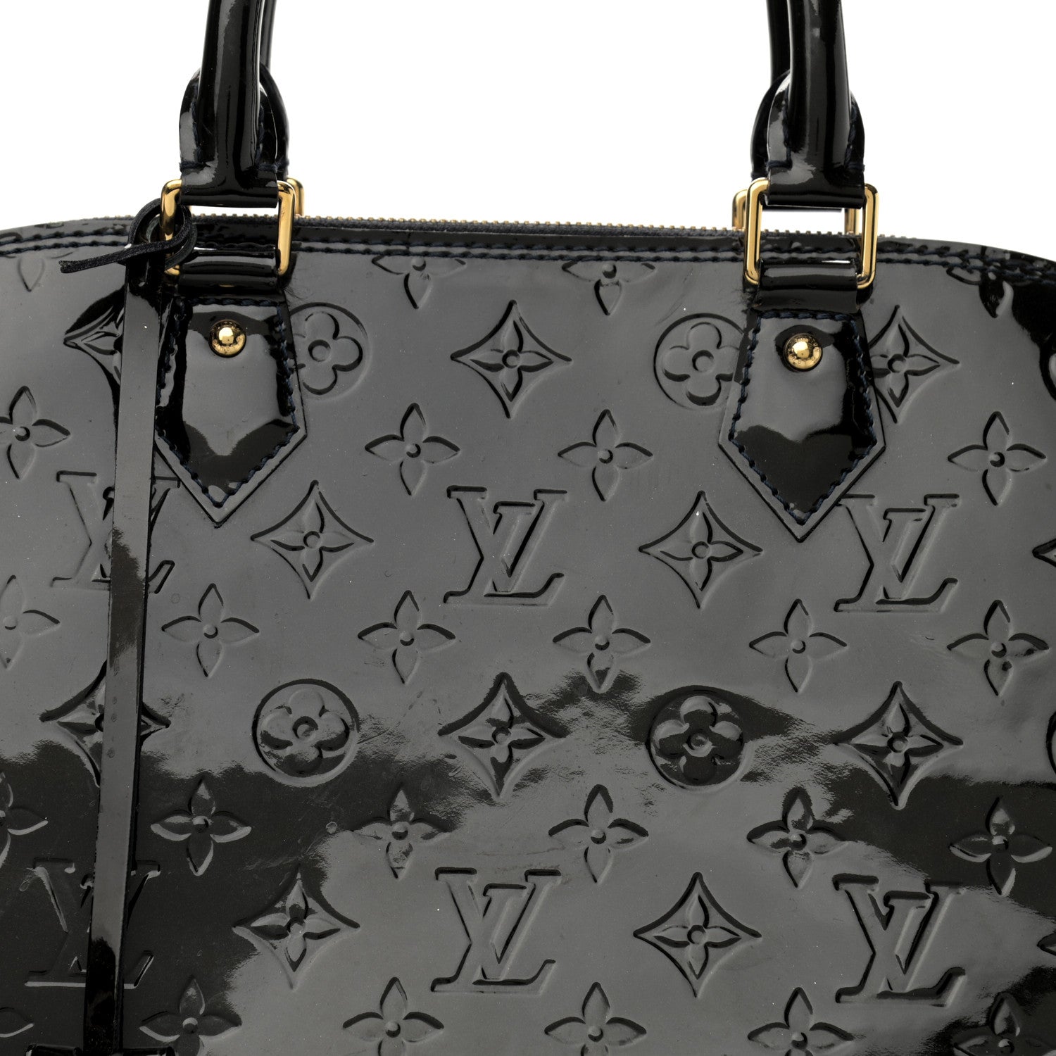 Louis Vuitton Vernis Alma GM Blue Infini 7 of 13