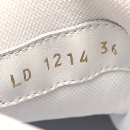 Louis Vuitton LV X TM Calfskin Womens LV Trainer Sneakers 36 White 7 of 9