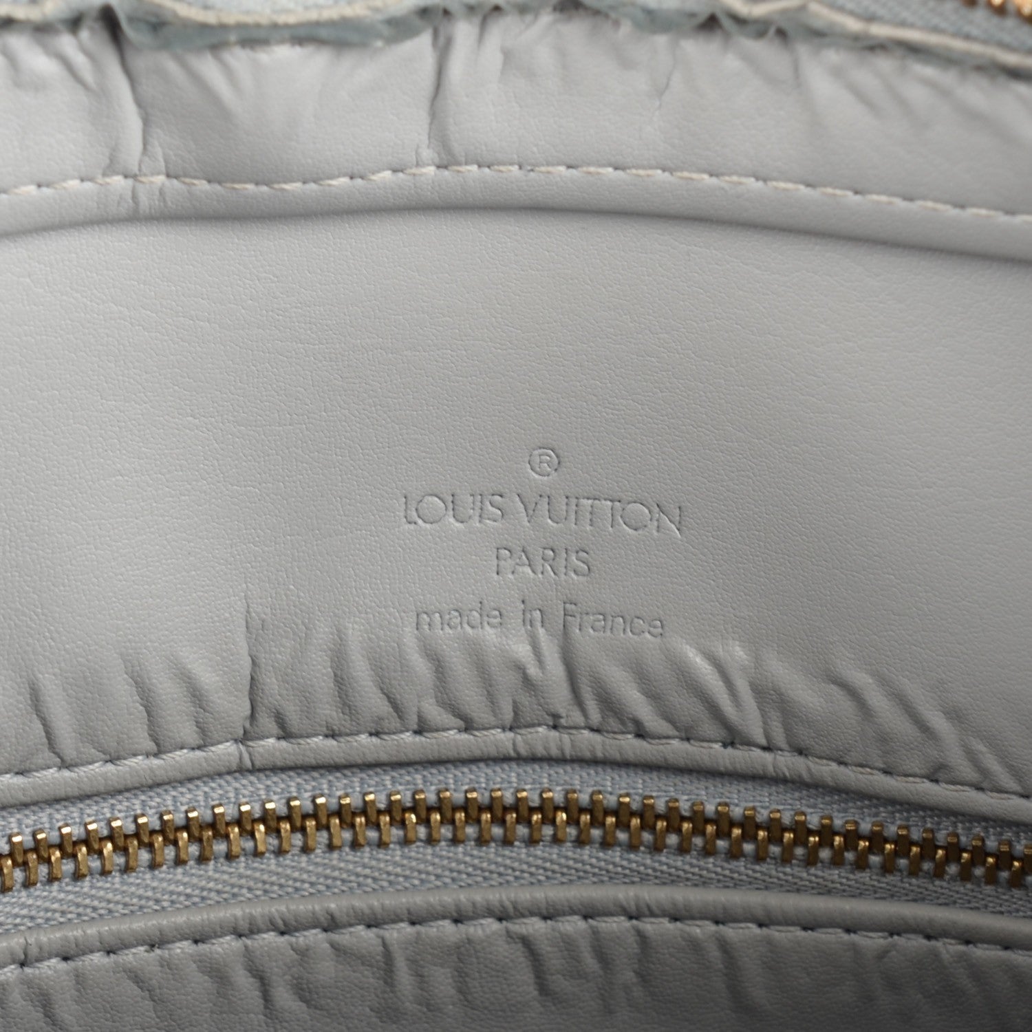 Louis Vuitton Vernis Houston Silver 6 of 7