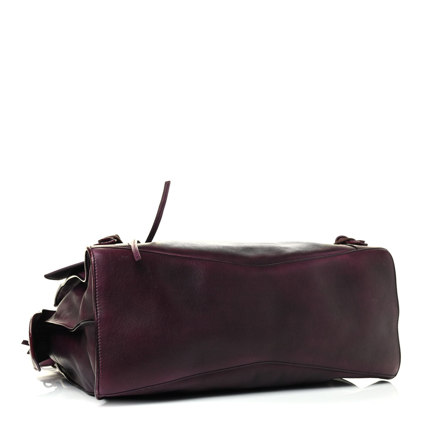 Used Calfskin Rust Hardware Neo Classic City Burgundy