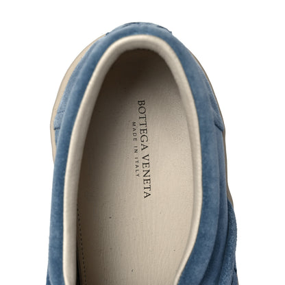 Bottega Veneta Nappa Intrecciato Suede Mens Slip On Sneakers 43.5 Blue 8 of 8