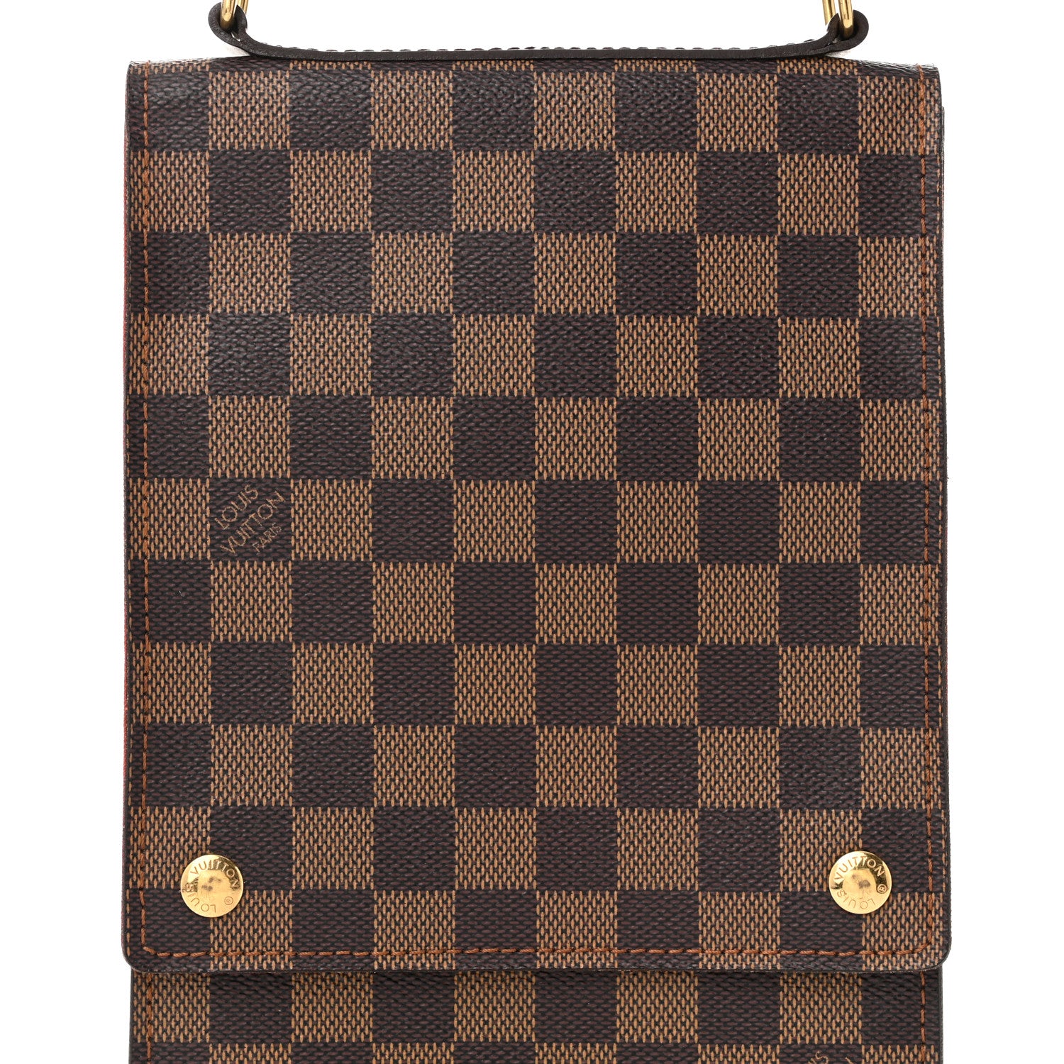 Louis Vuitton Damier Ebene Portobello Travel Shoulder Bag 7 of 9