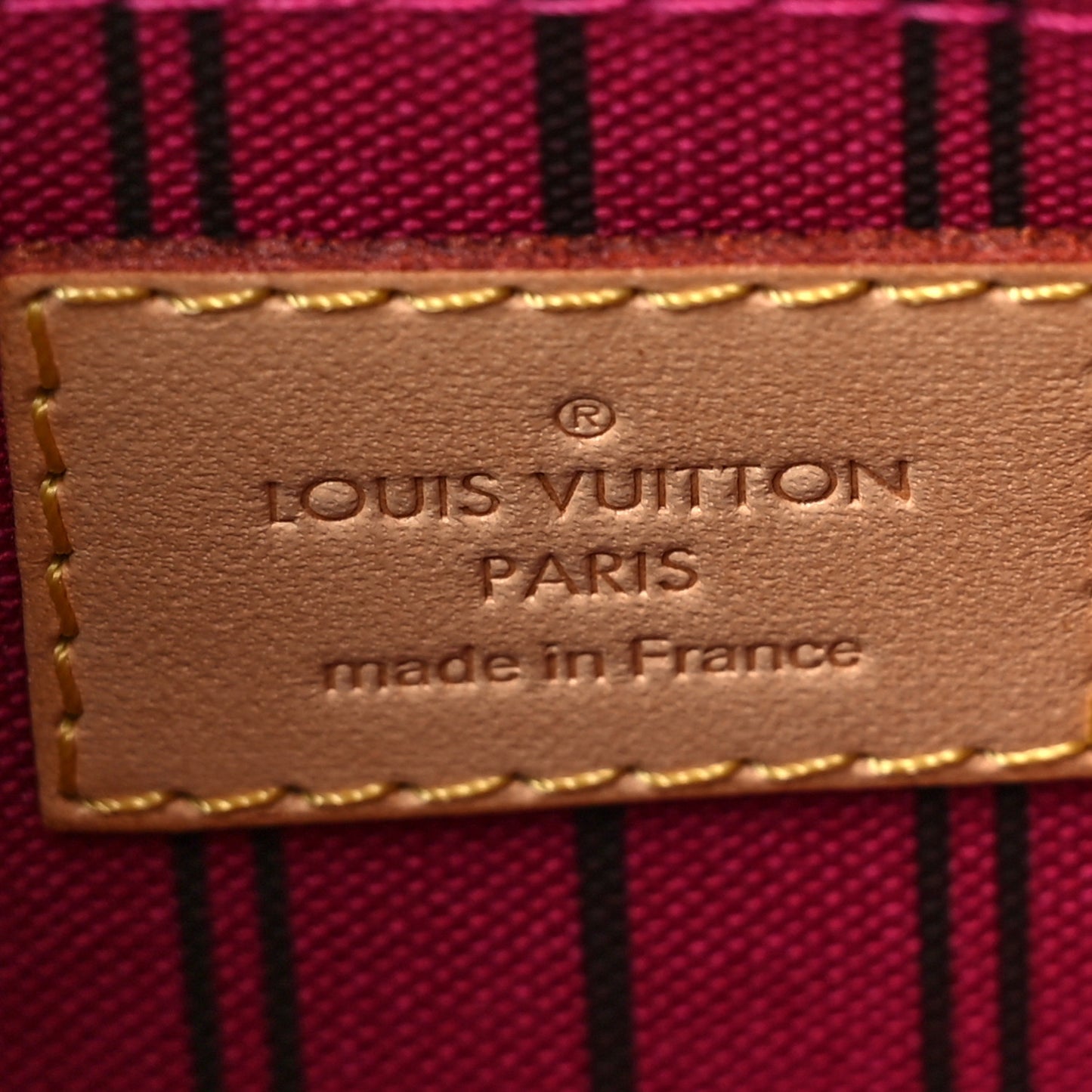 Monogram Neverfull PM Pochette Pivoine