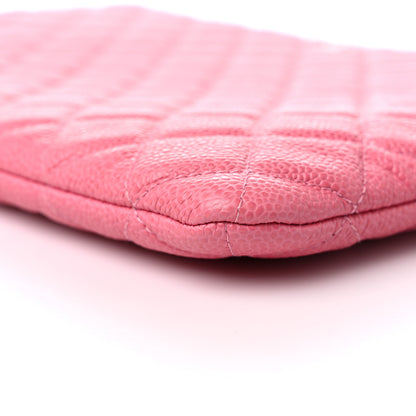 Chanel Caviar Quilted Large Cosmetic Case Rose Pink 9 of 9
