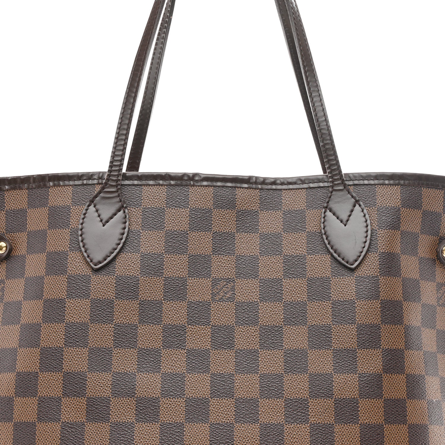 Louis Vuitton Damier Ebene Neverfull MM 7 of 9