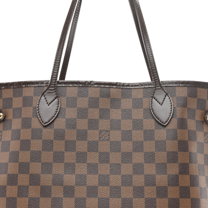 Louis Vuitton Damier Ebene Neverfull MM 7 of 9