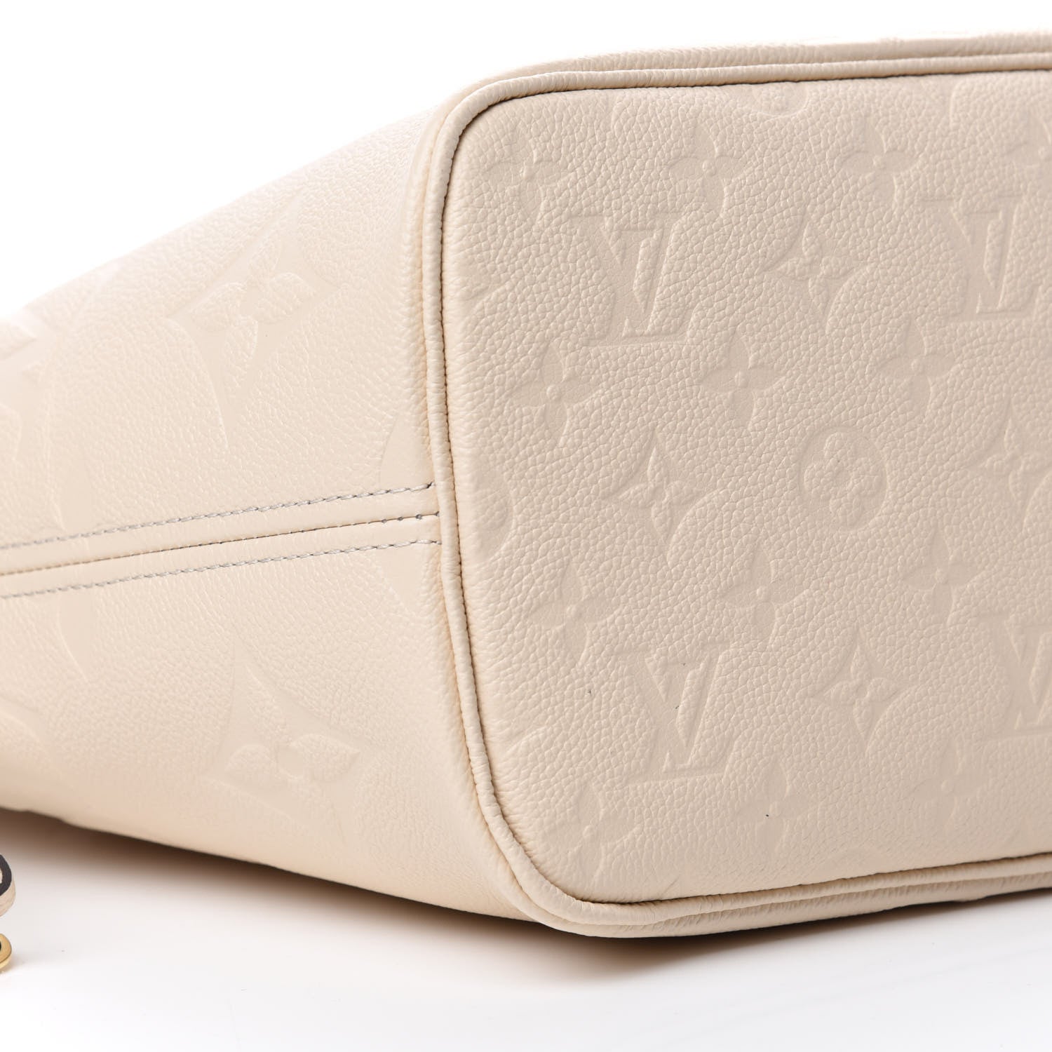 Louis Vuitton Empreinte Monogram Giant Neverfull MM Cream 6 of 10