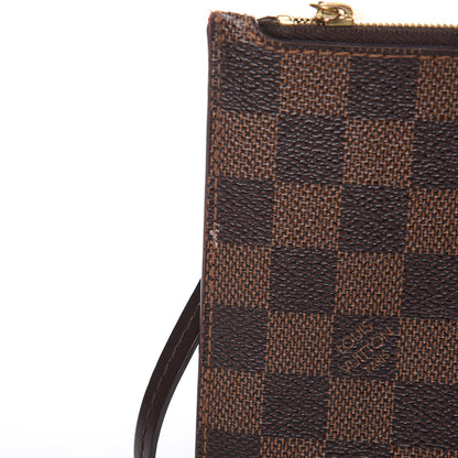Louis Vuitton Damier Ebene Neverfull MM GM Pochette 10 of 15