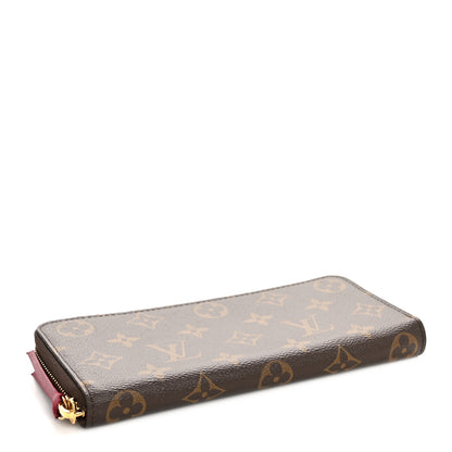 Louis Vuitton Monogram Clemence Wallet Fuchsia 4 of 7