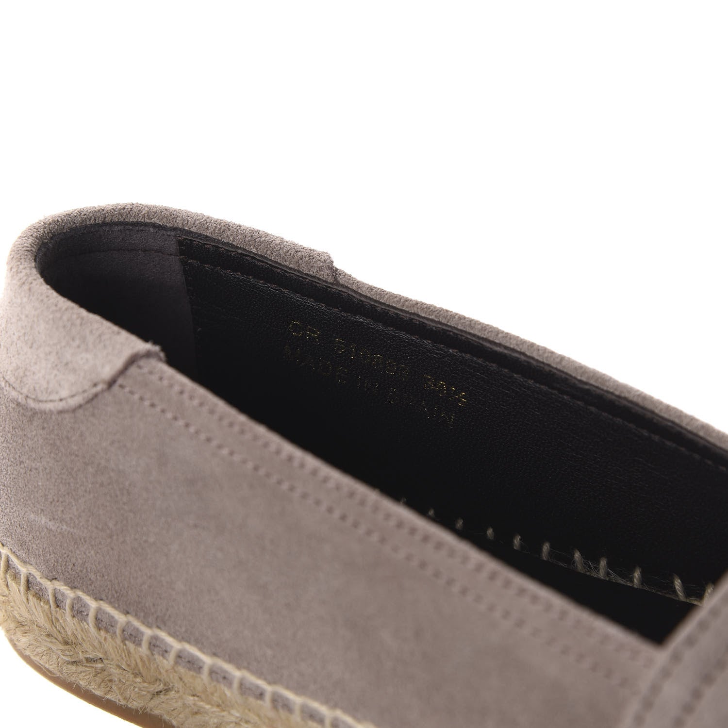 Saint Laurent Suede Espadrilles 38.5 Rose Antique 8 of 10