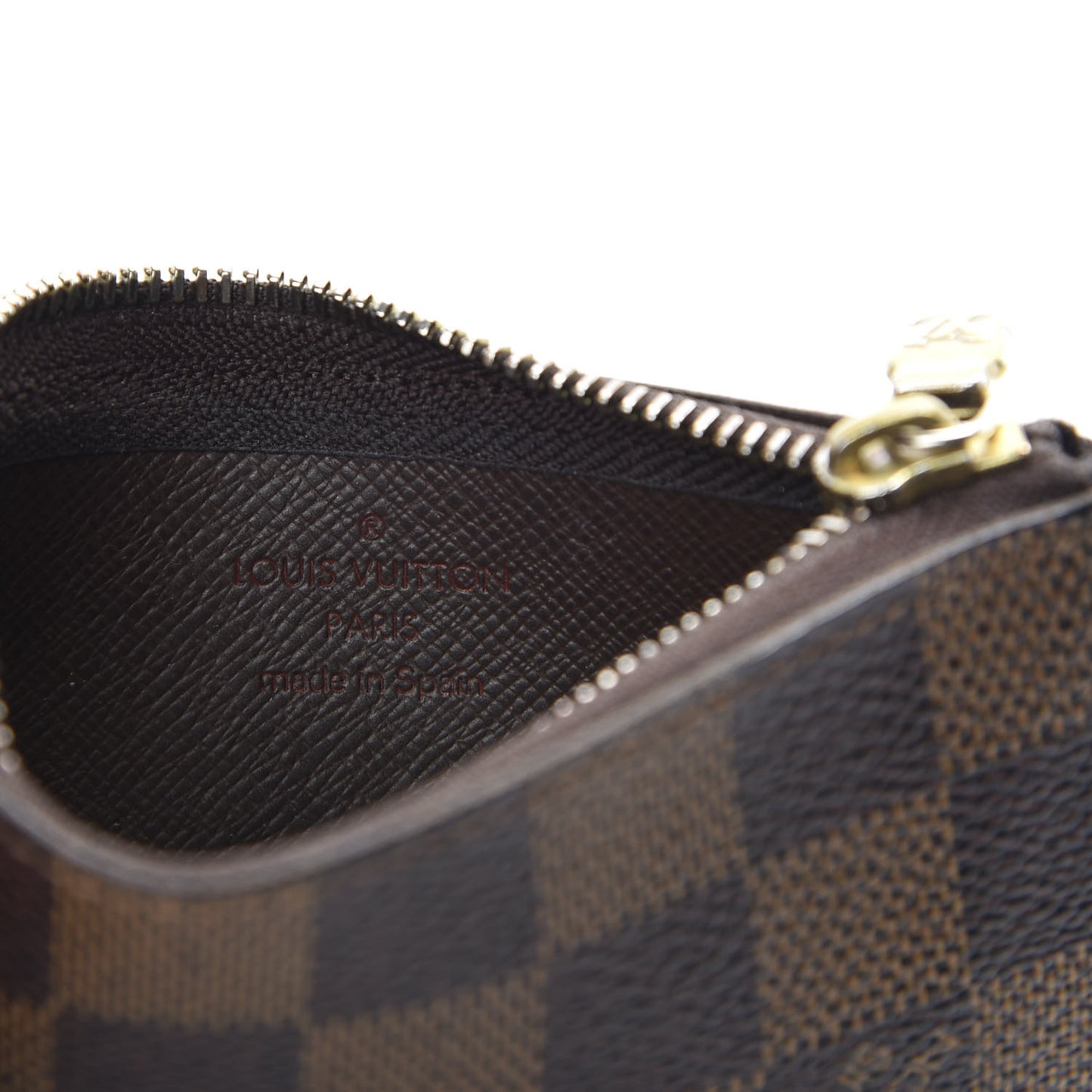 Damier Ebene Key Pouch