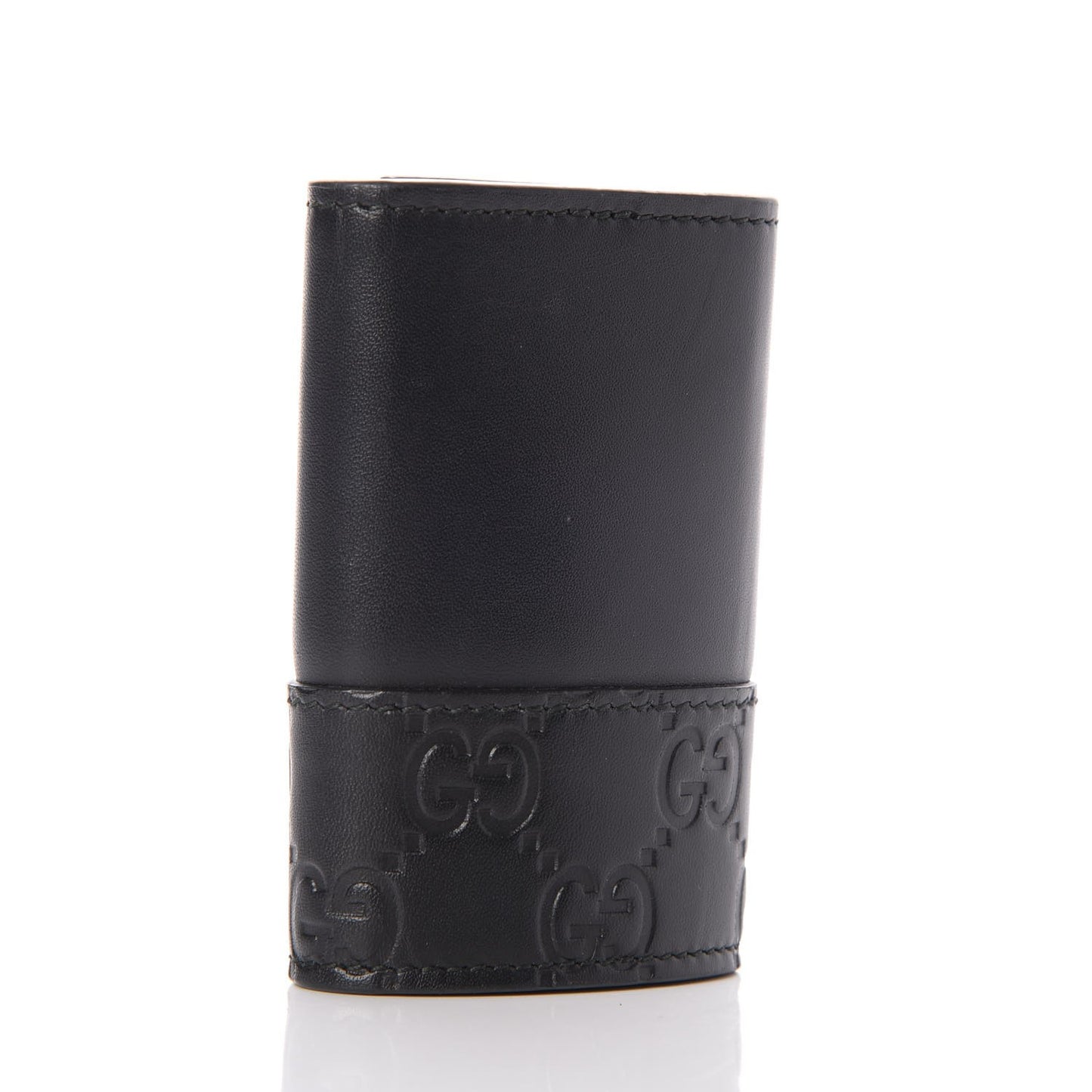 Guccissima 6 Key Holder Case Black