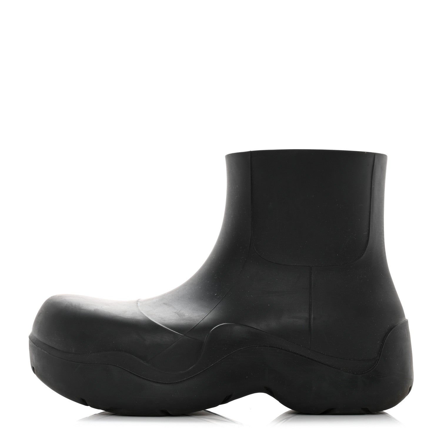 Bottega Veneta Rubber Puddle Ankle Boots 38 Black 1 of 8
