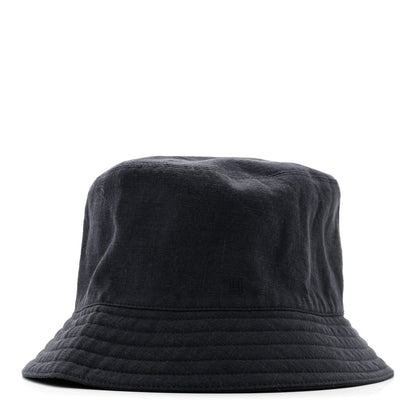 Hermes Toile De Lin Lavee Fred Bucket Hat 60 Marine 1 of 8