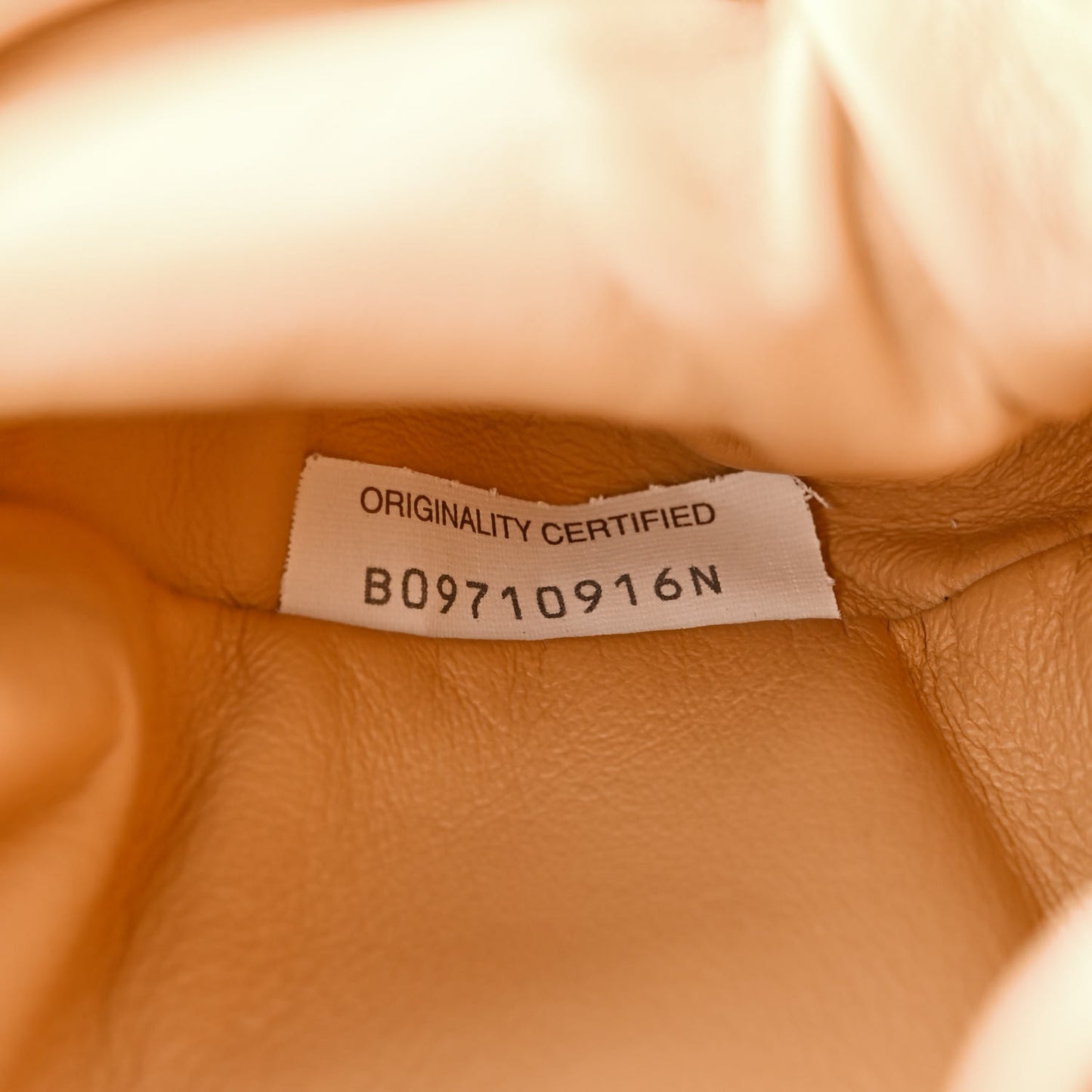 Nappa Intrecciato The Mini Pouch Almond