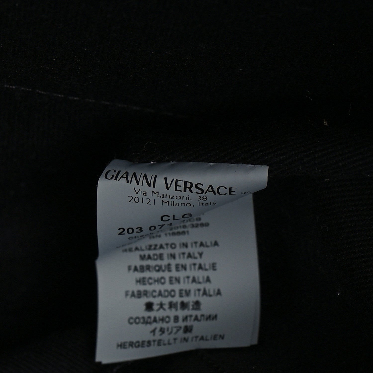 Versace Denim Printed Barocco Shopping Tote Dusk Blue Multicolor 7 of 10