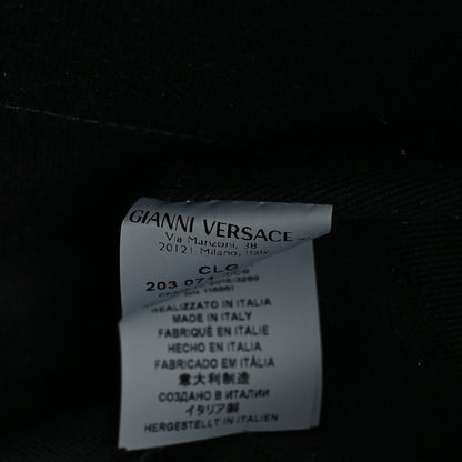 Versace Denim Printed Barocco Shopping Tote Dusk Blue Multicolor 7 of 10