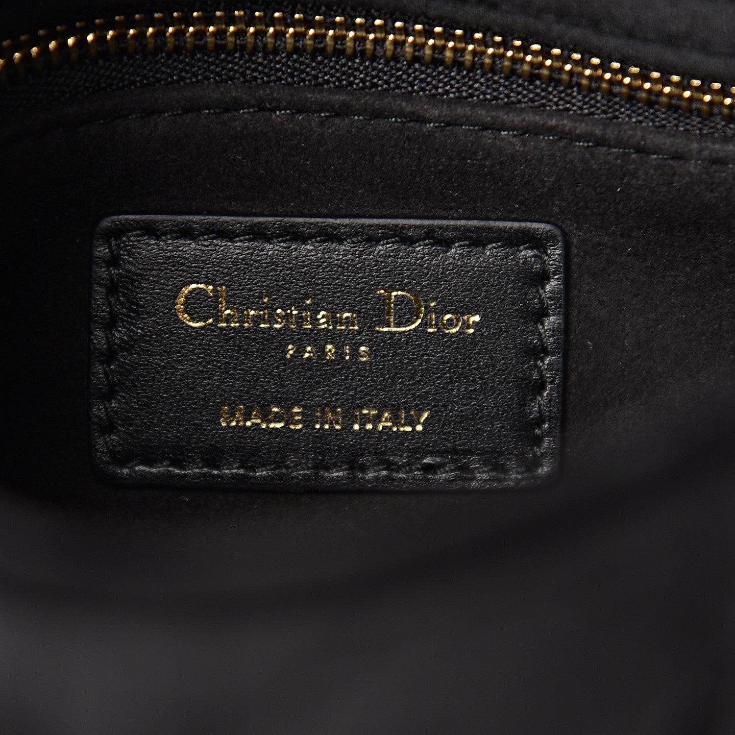 Christian Dior Velvet Mini Lady Dior Black 5 of 10