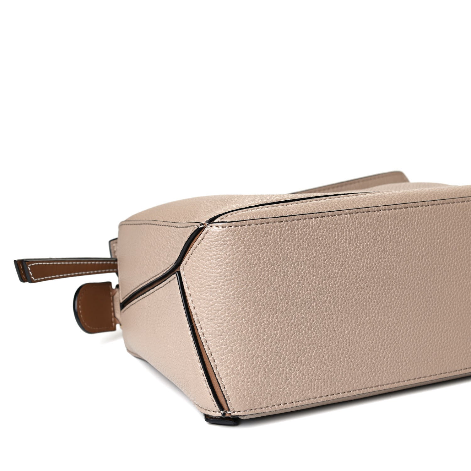 Loewe Grained Calfskin Small Puzzle Bag Sand Mink 14 of 17