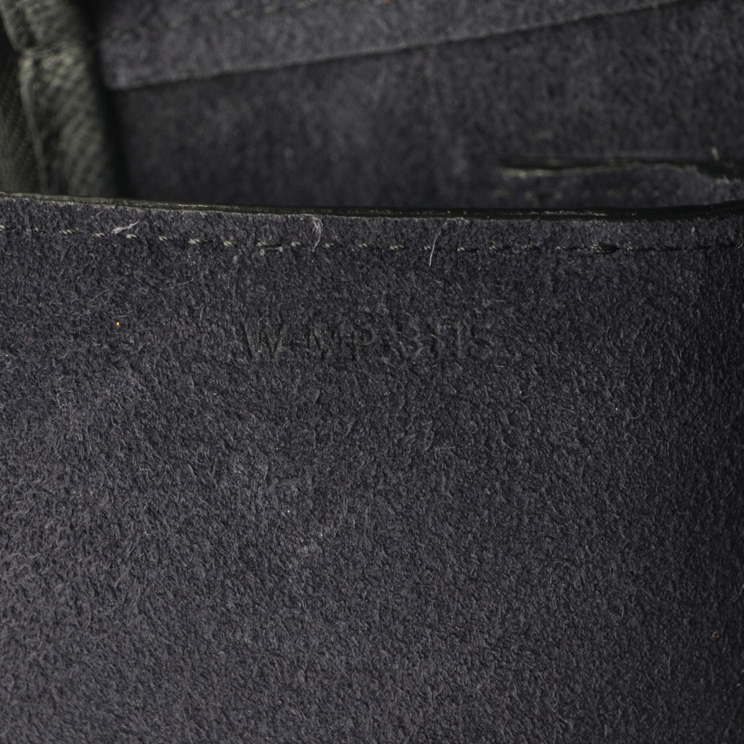 Grained Calfskin Mini Belt Bag Black