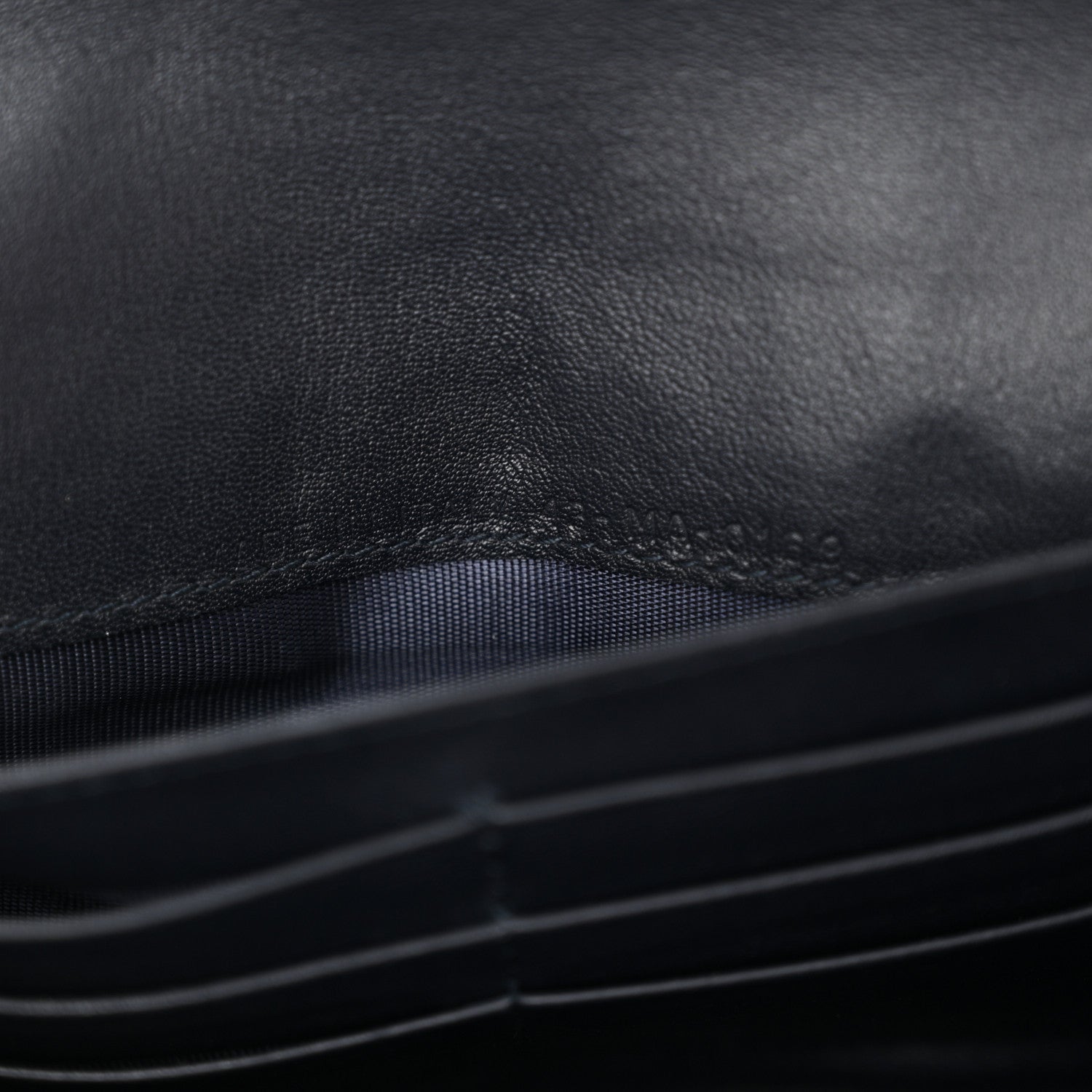 Christian Dior Oblique Saddle Chain Wallet Blue 10 of 14