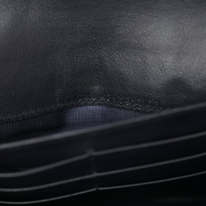 Christian Dior Oblique Saddle Chain Wallet Blue 10 of 14