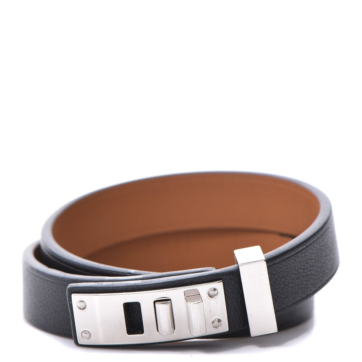 Swift Mini Dog Double Tour Bracelet T2 Black