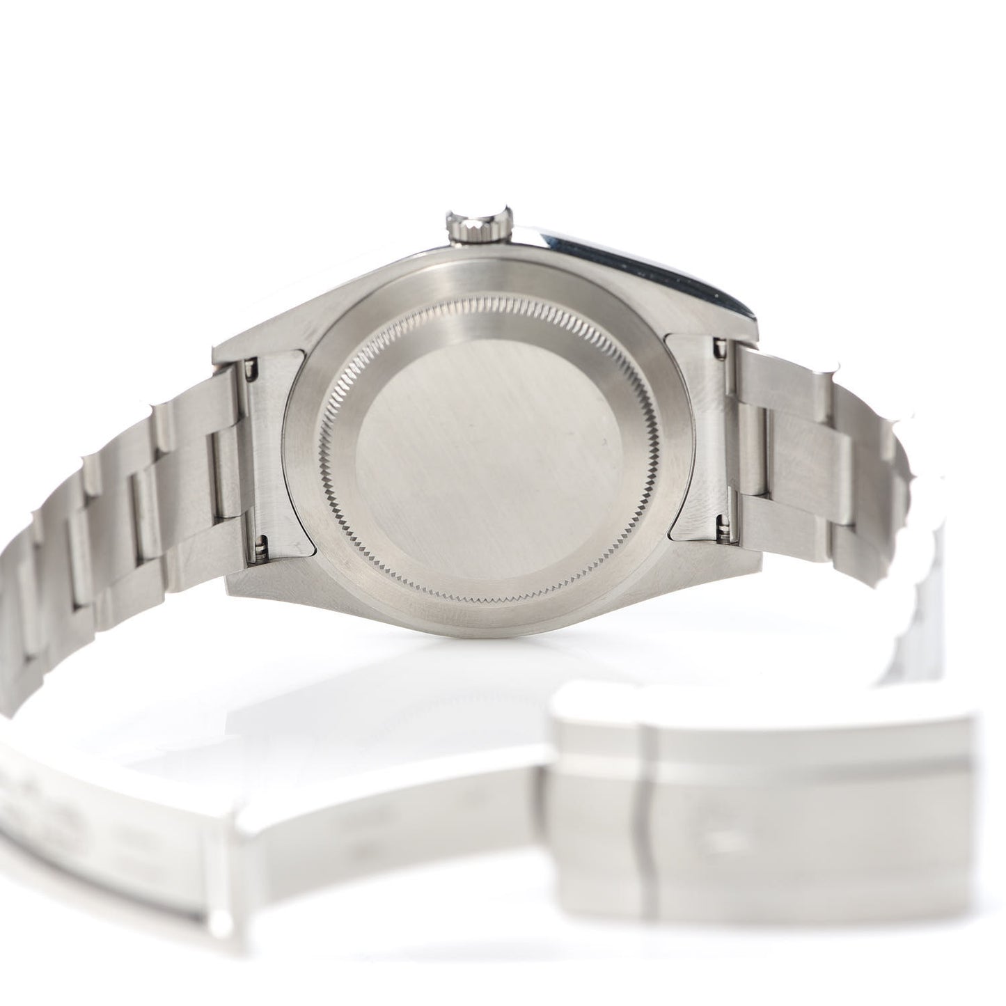 Stainless Steel 39mm Oyster Perpetual Watch Black 114300