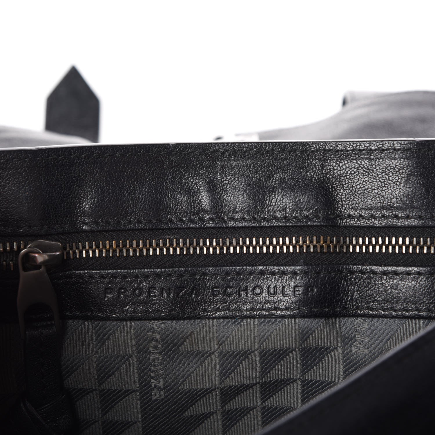 Proenza Schouler Lambskin Tiny PS1 Satchel Black 7 of 11