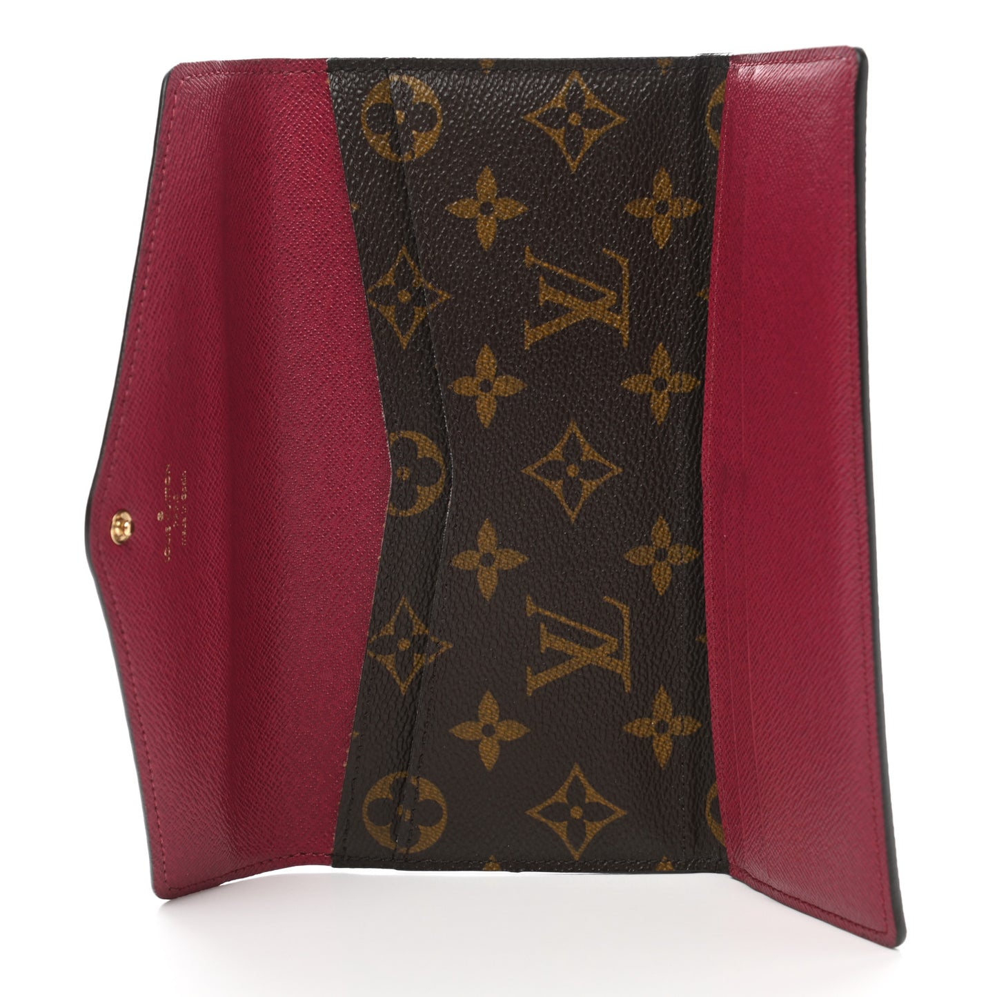 Monogram Josephine Wallet Fuchsia