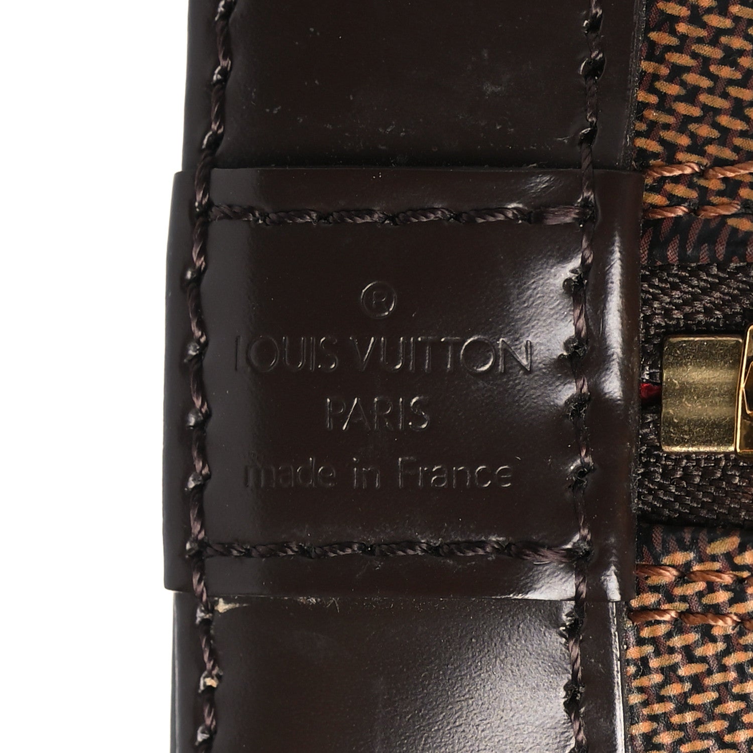 Louis Vuitton Damier Ebene Alma BB 6 of 12