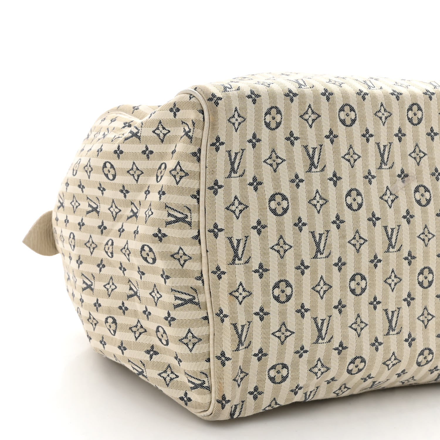 Louis Vuitton Mini Lin Croisette Speedy 30 Blue 9 of 15
