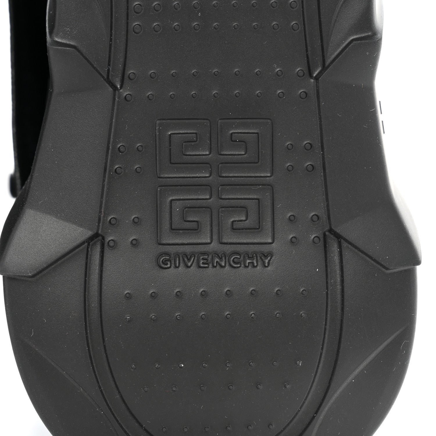 Givenchy Grained Calfskin Shark Lock Biker Ankle Boots 39 Black 7 of 8